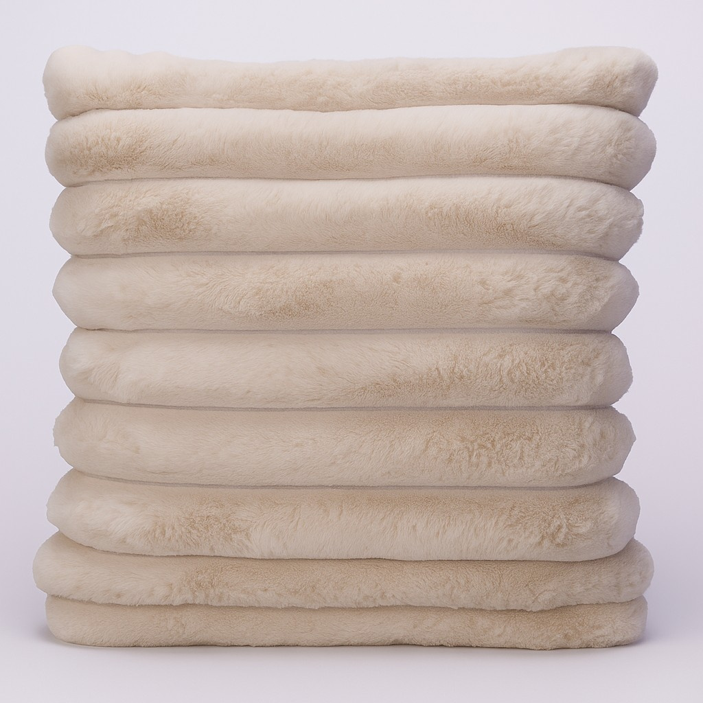 Home Styling Collection Dekorační polštář 45 x 45 cm béžová