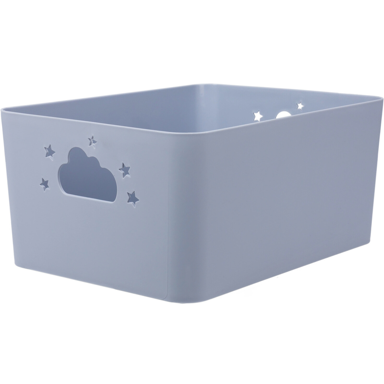 Storagesolutions Box na hračky SKY, modrý, 34,5 x 25 x 15 cm modrý