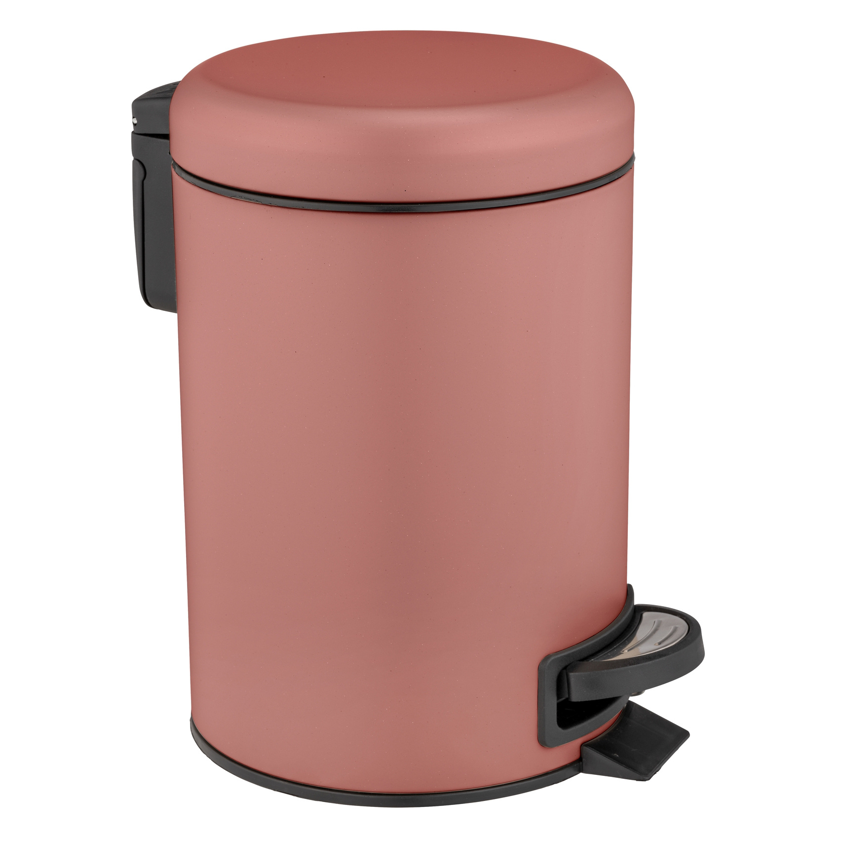 Koupelnový koš na odpadky LEMAN, 3 L, růžový, WENKO růžový 67974