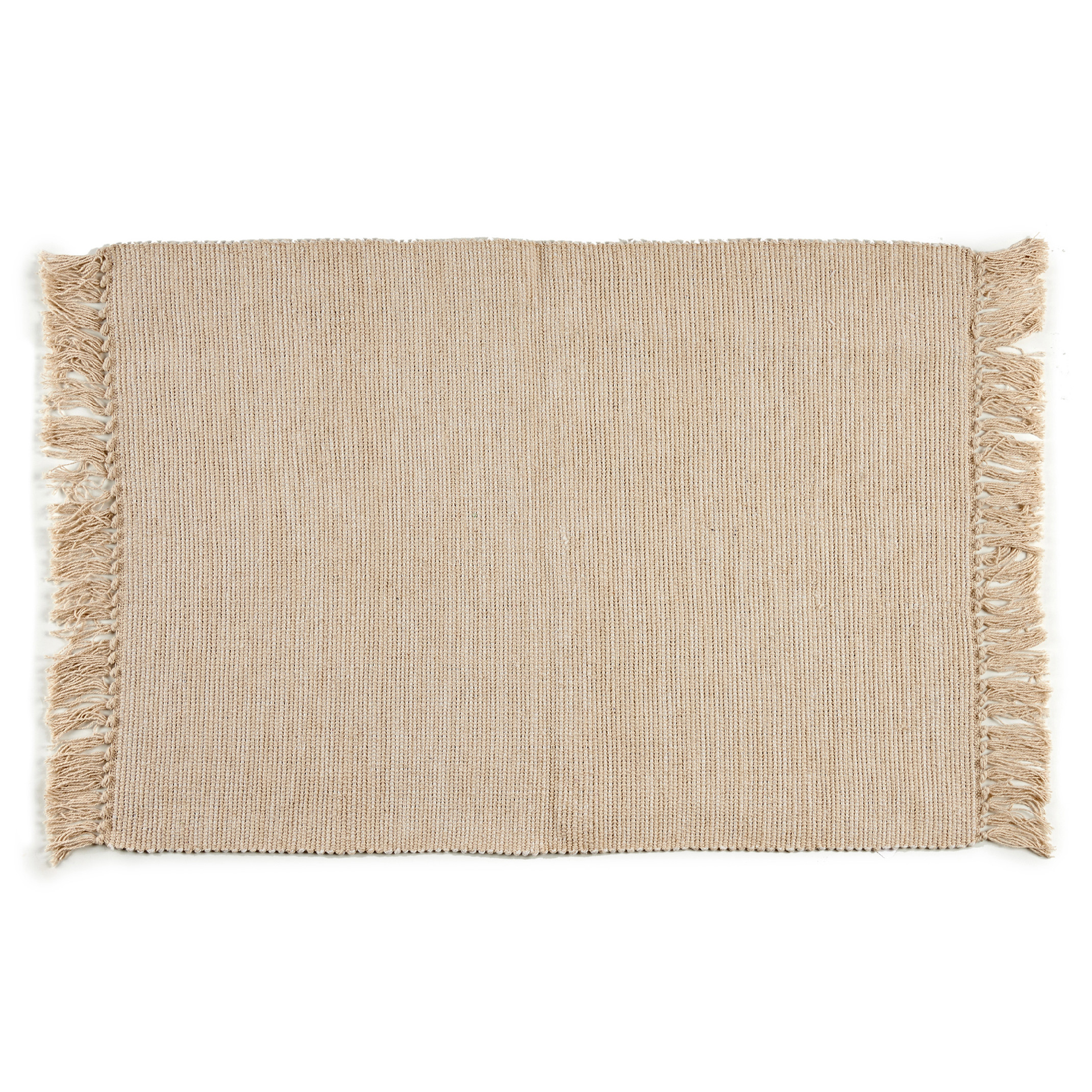 Giftdecor Bavlněný kobereček, 80 x 50 cm béžová 103085