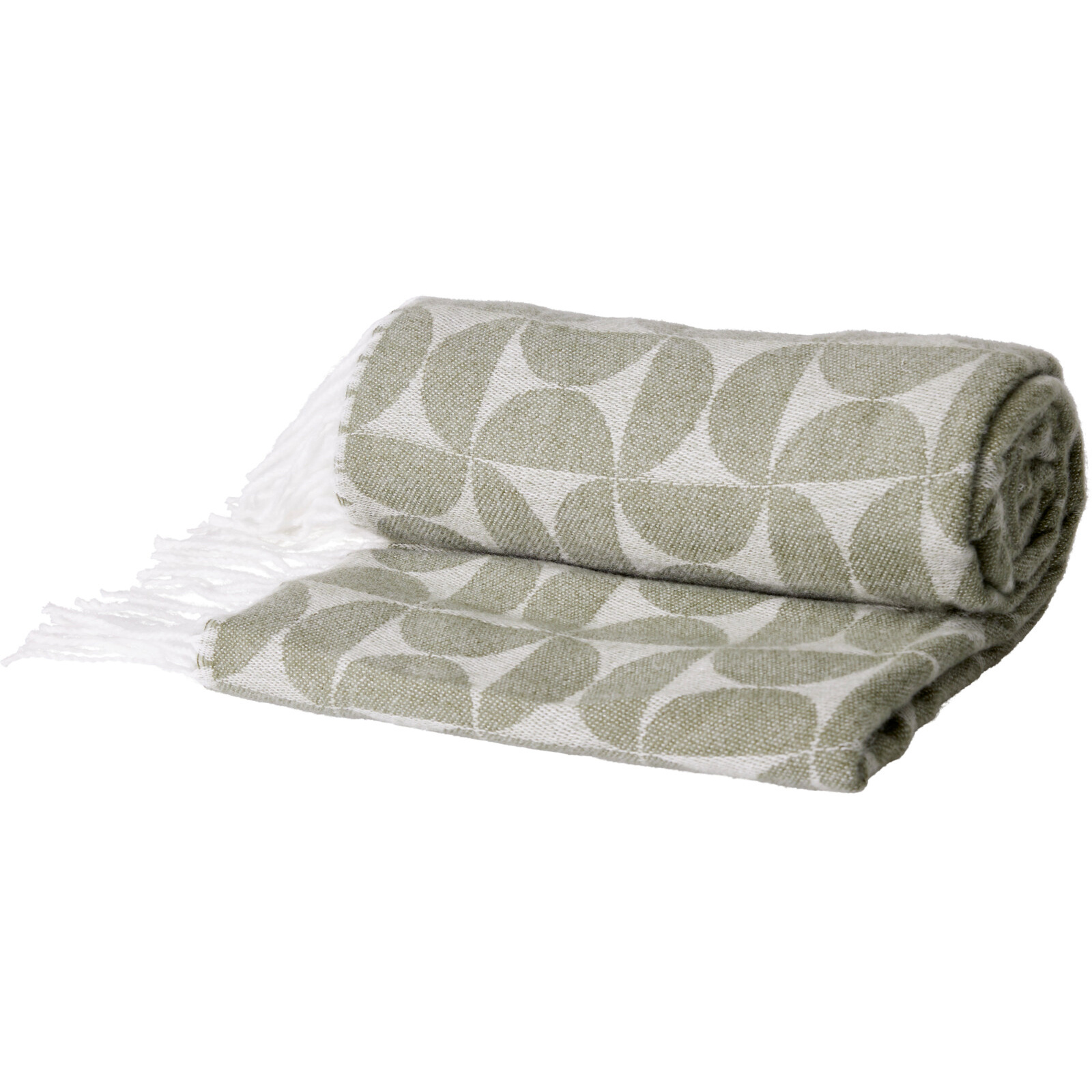 Levně Home Styling Collection Žakárová deka MYK - zelená zelený