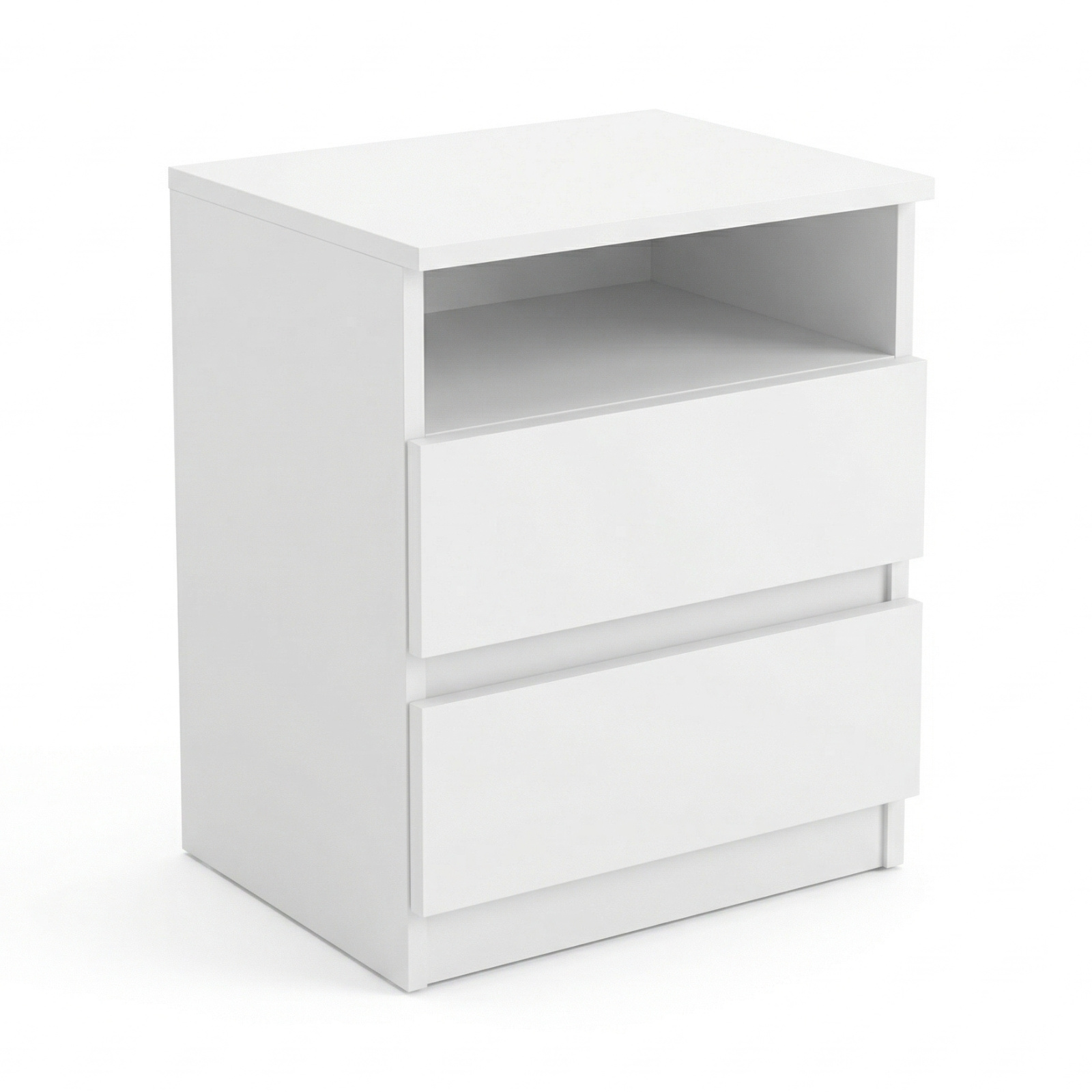 Edaxo Noční stolek AURI, 40 x 50 x 32, bílý bílý 106152