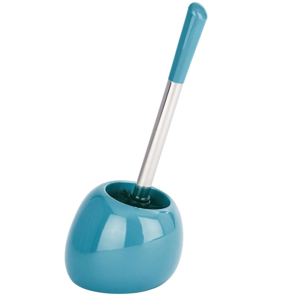 WC kartáč POLARIS PETROL, modrý, 35 x 15 cm, WENKO 22001100 mořská modrá