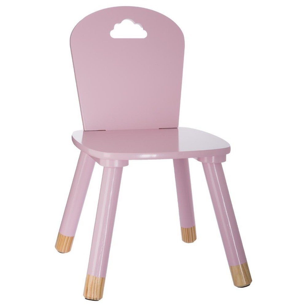 Atmosphera for kids Židle pro děti v růžové barvě, 50 x 28 x 28 cm, MDF 127153A růžová