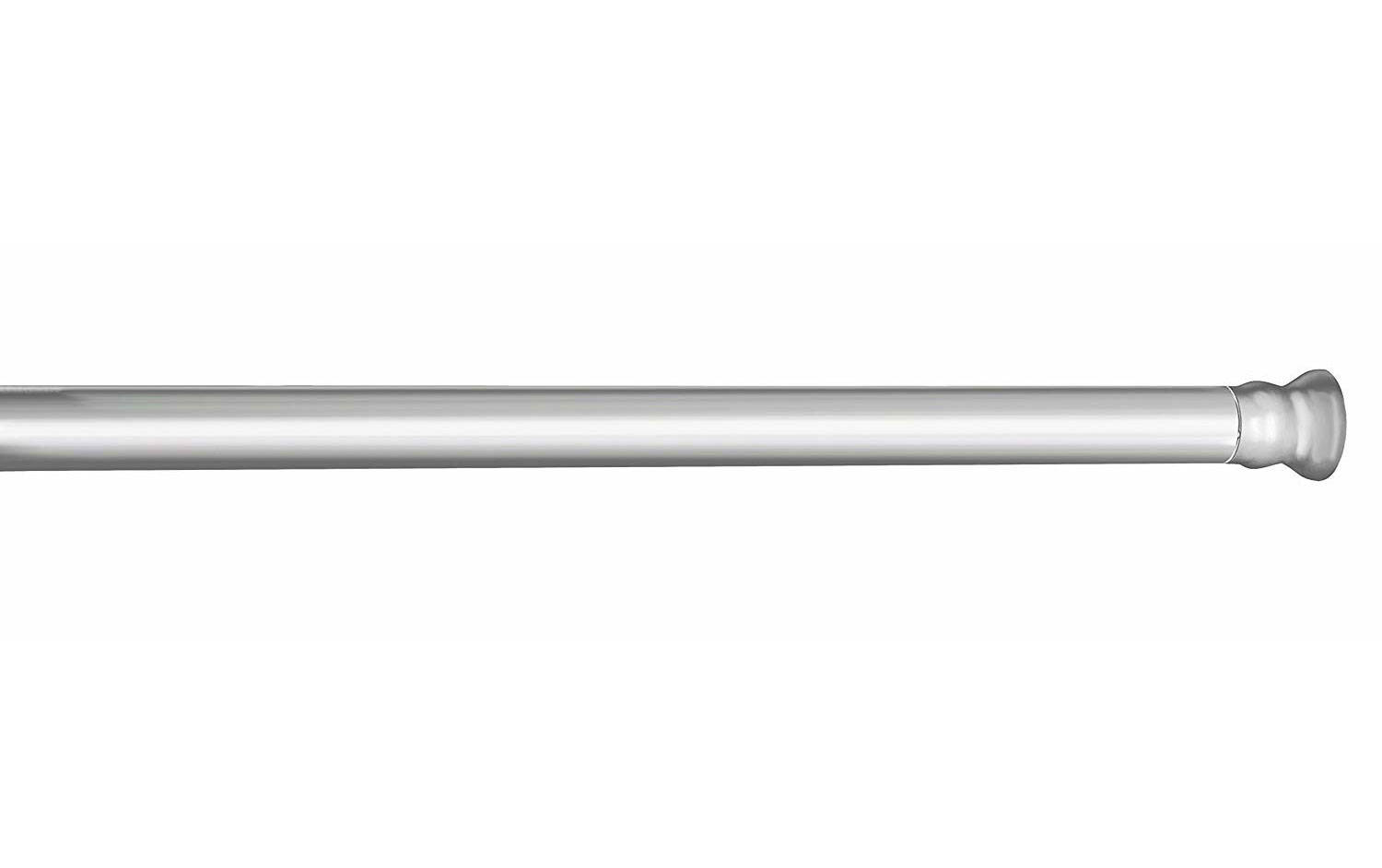 Teleskopická tyč na sprchový závěs, O 2 cm, 110-185 cm, chrom, WENKO 19208100 stříbrná