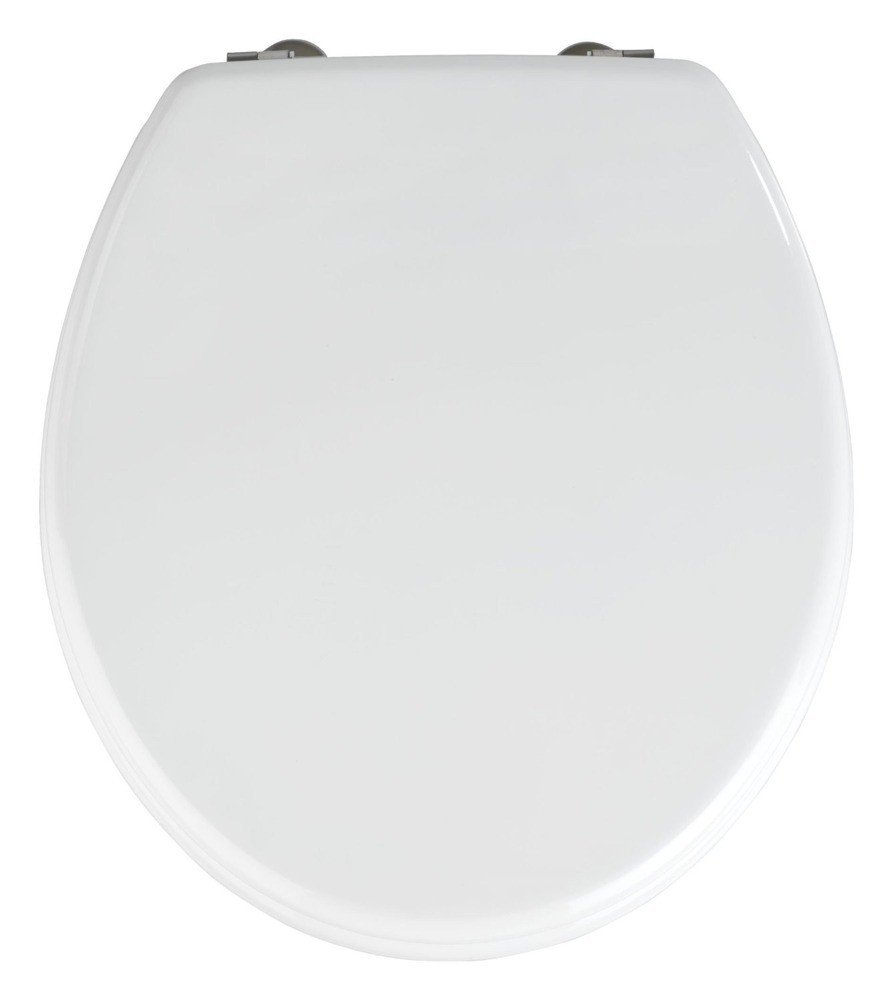WC prkénko PRIMA - MDF, bílá barva, WENKO 152004100 bílá