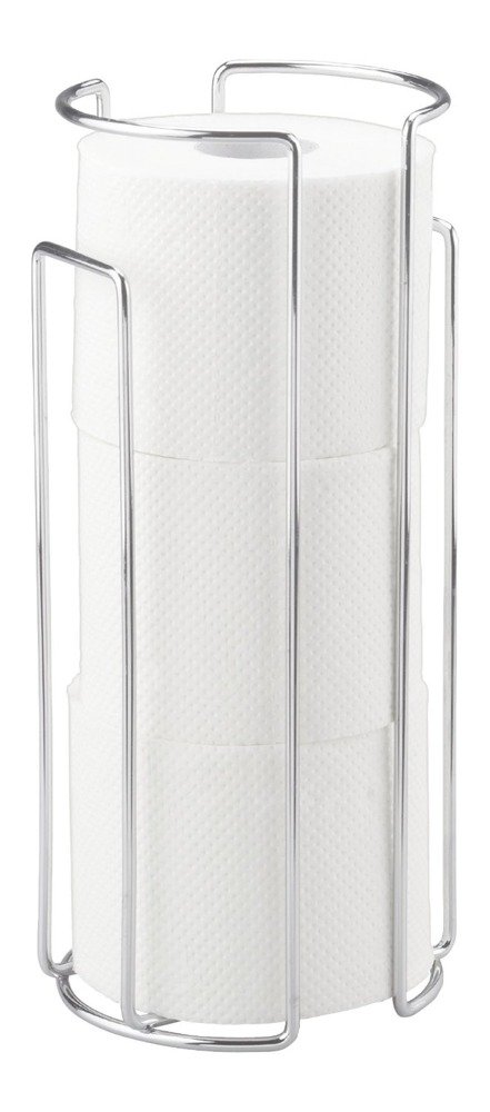 Stojan na toaletní papír - chromovaná ocel, WENKO 16825100 stříbrná