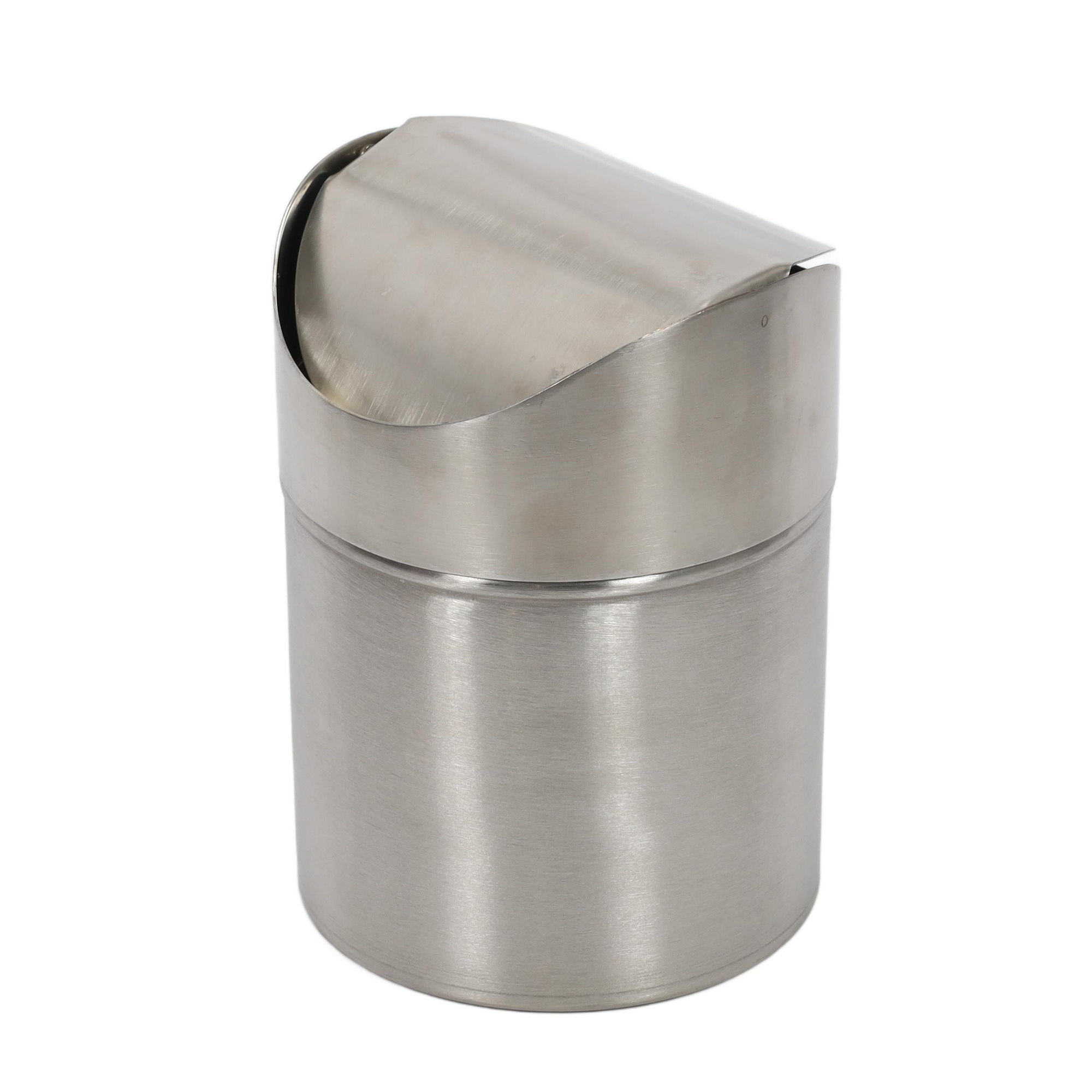 EH Excellent Houseware Koupelnový koš MINI, odpadkový koš,1 l A12210370 stříbrný