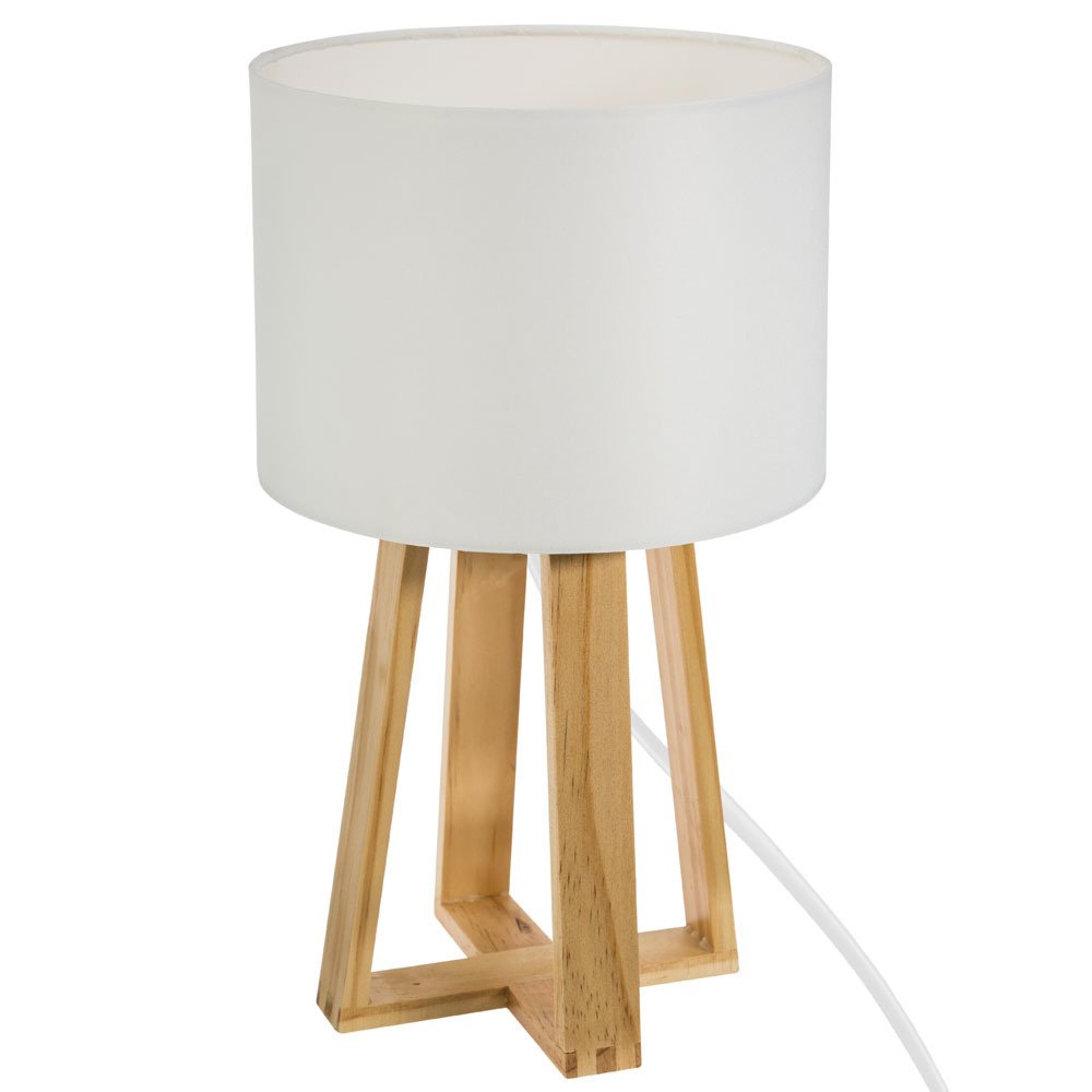 Atmosphera Stolní lampa, bílá, 20 x 34,5 cm 161500A bílá