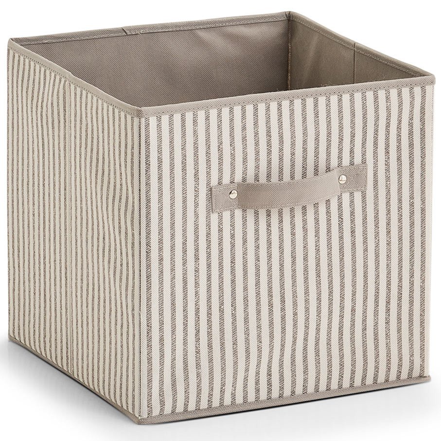 Skladovací kontejner, skládací box - 31 x 31 x 31 cm, ZELLER 14643 béžová