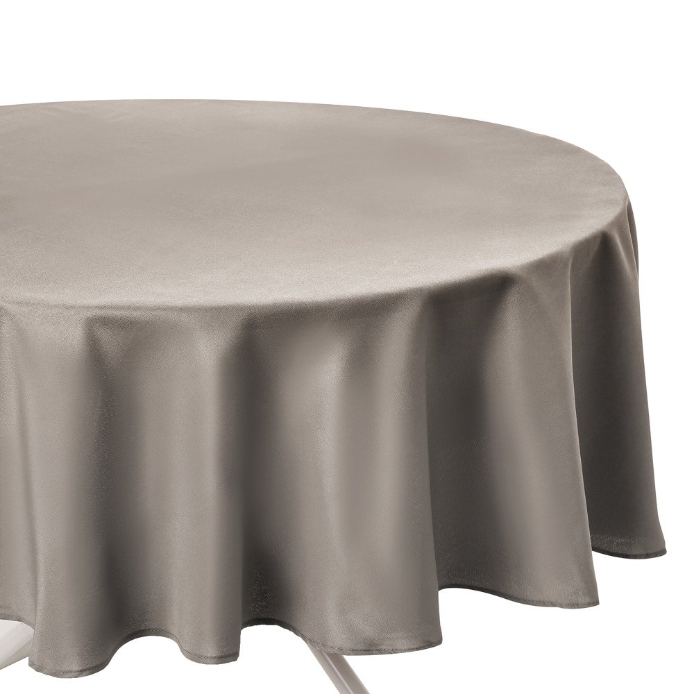 Atmosphera Praktický stolní kulatý ubrus v béžové barvě, 180 cm 103901D béžová