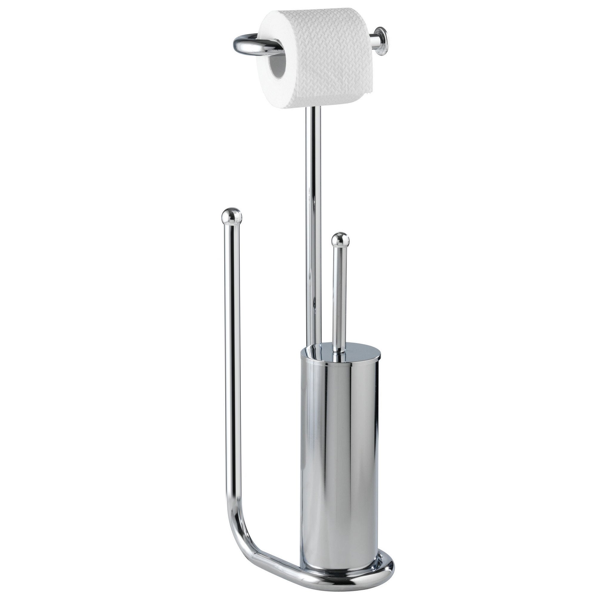 Wenko Stojící WC štětka UNIVERSALO nerez 18730100 stříbrná