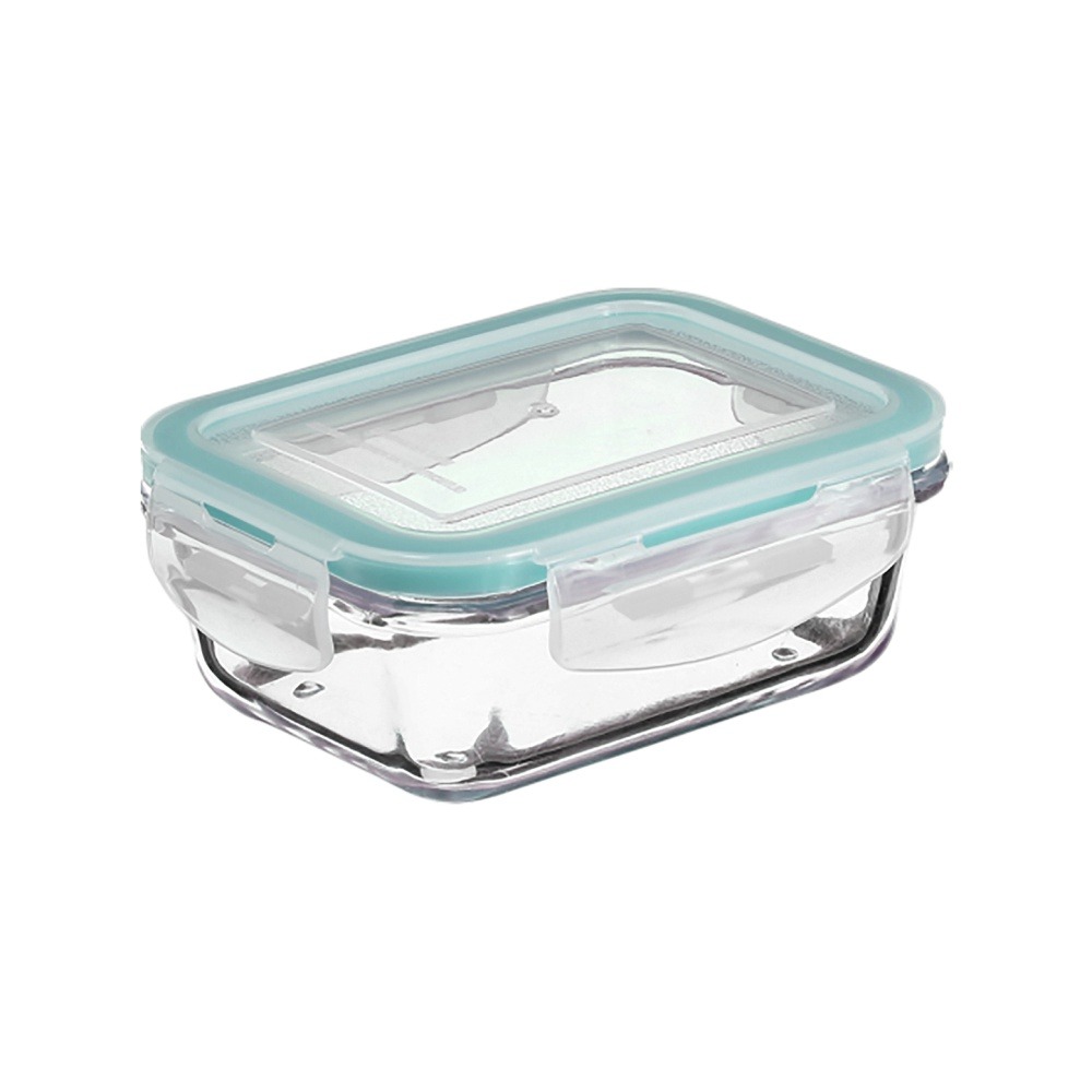 5five Simply Smart Kontejner na potraviny, Lunchbox, sklo s víkem, objem 0,54 L transparentní