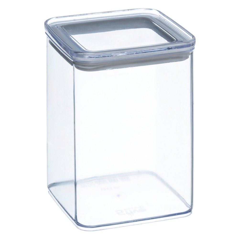 5five Simply Smart Dóza na potraviny, plastová, 1 l transparentní