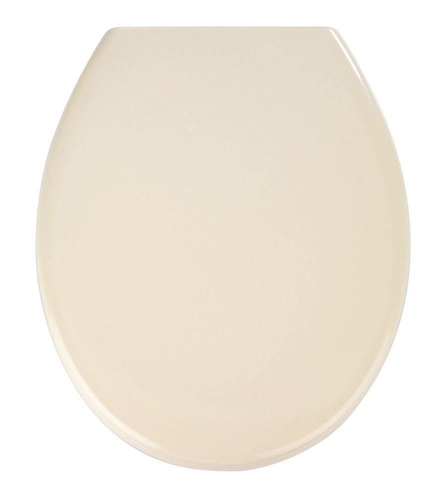 Světle růžové WC sedátko se snadným zavíráním Wenko Premium Ottana, 44,5 x 37,5 cm 18760100 béžová