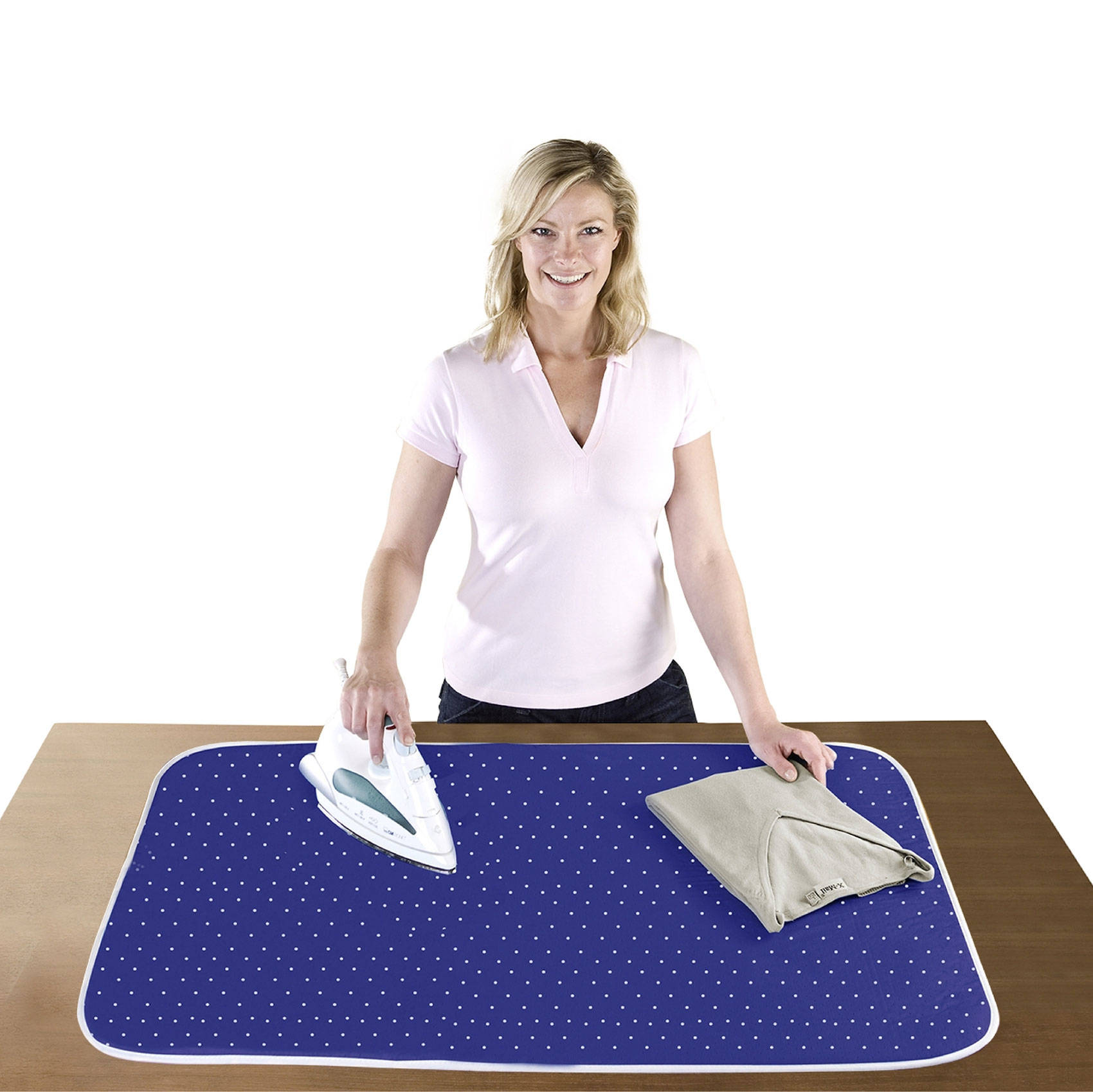 Deka na žehlení PUNTÍKY 130 x 65 cm