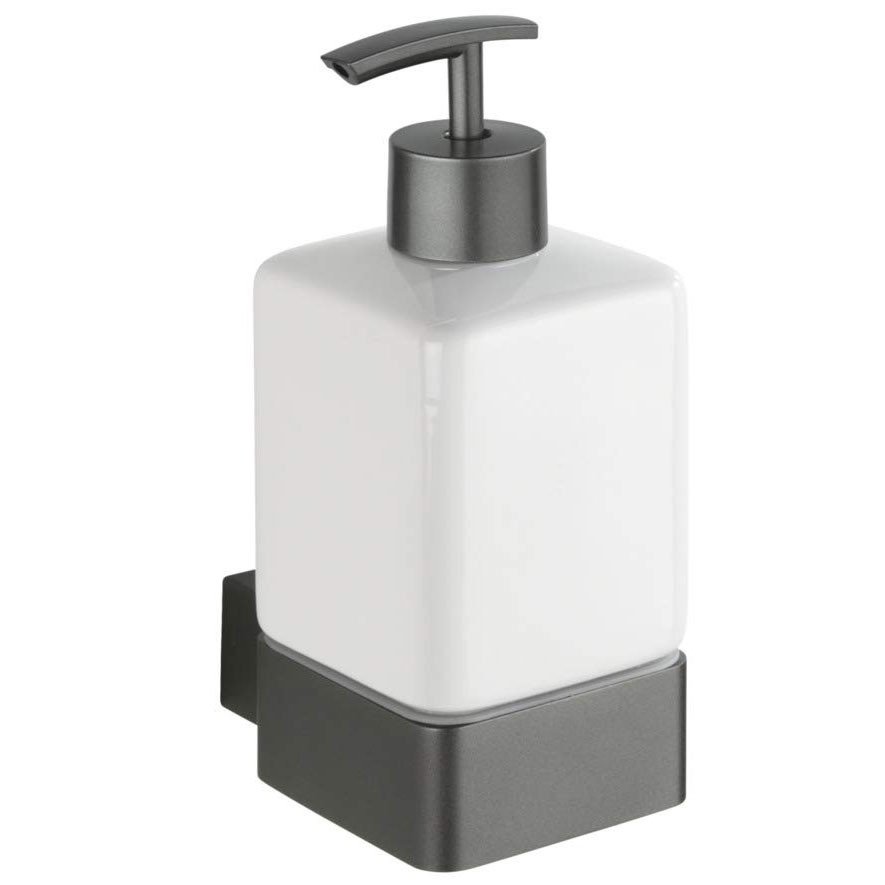 Dávkovač mýdla MONTELLA. 300 ml, WENKO antracitová 40944