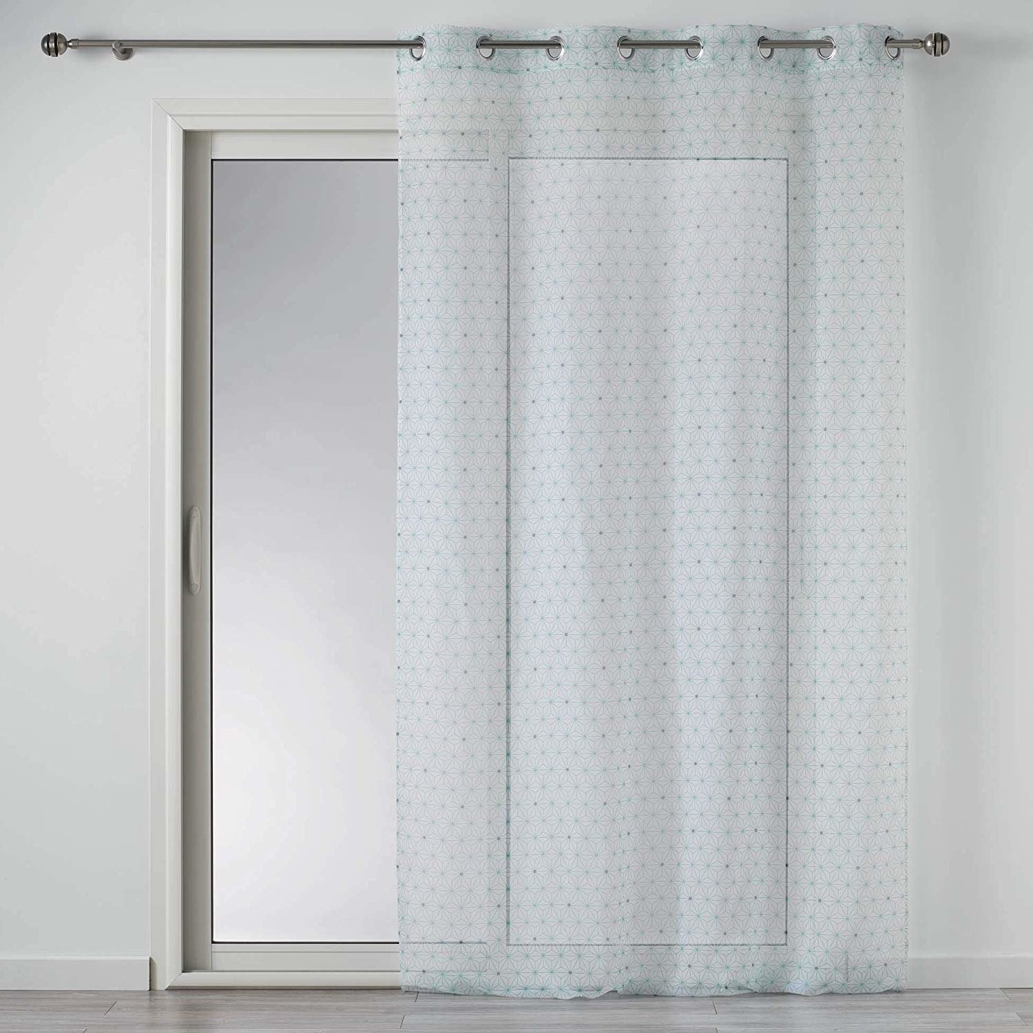 Douceur d'intérieur Závěs pro obývací pokoj CONSTELLINE, modrá barva, 140 x 240 cm modrá