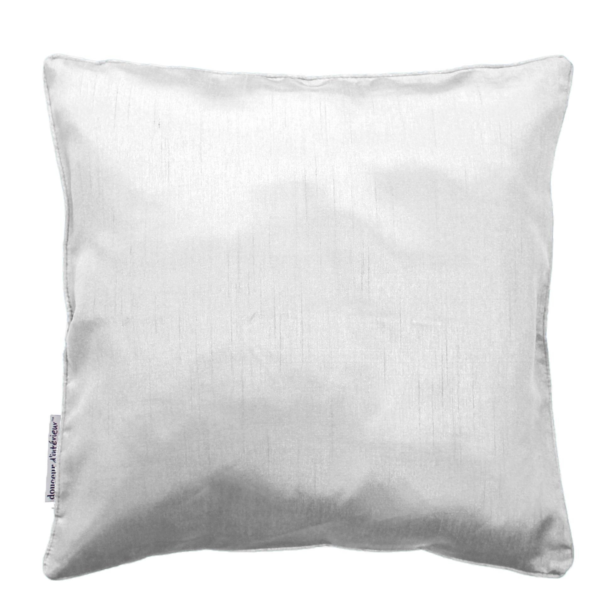 Douceur d'intérieur potah na polštář 40 x 40 cm SHANA hladký, barva bílá bílý