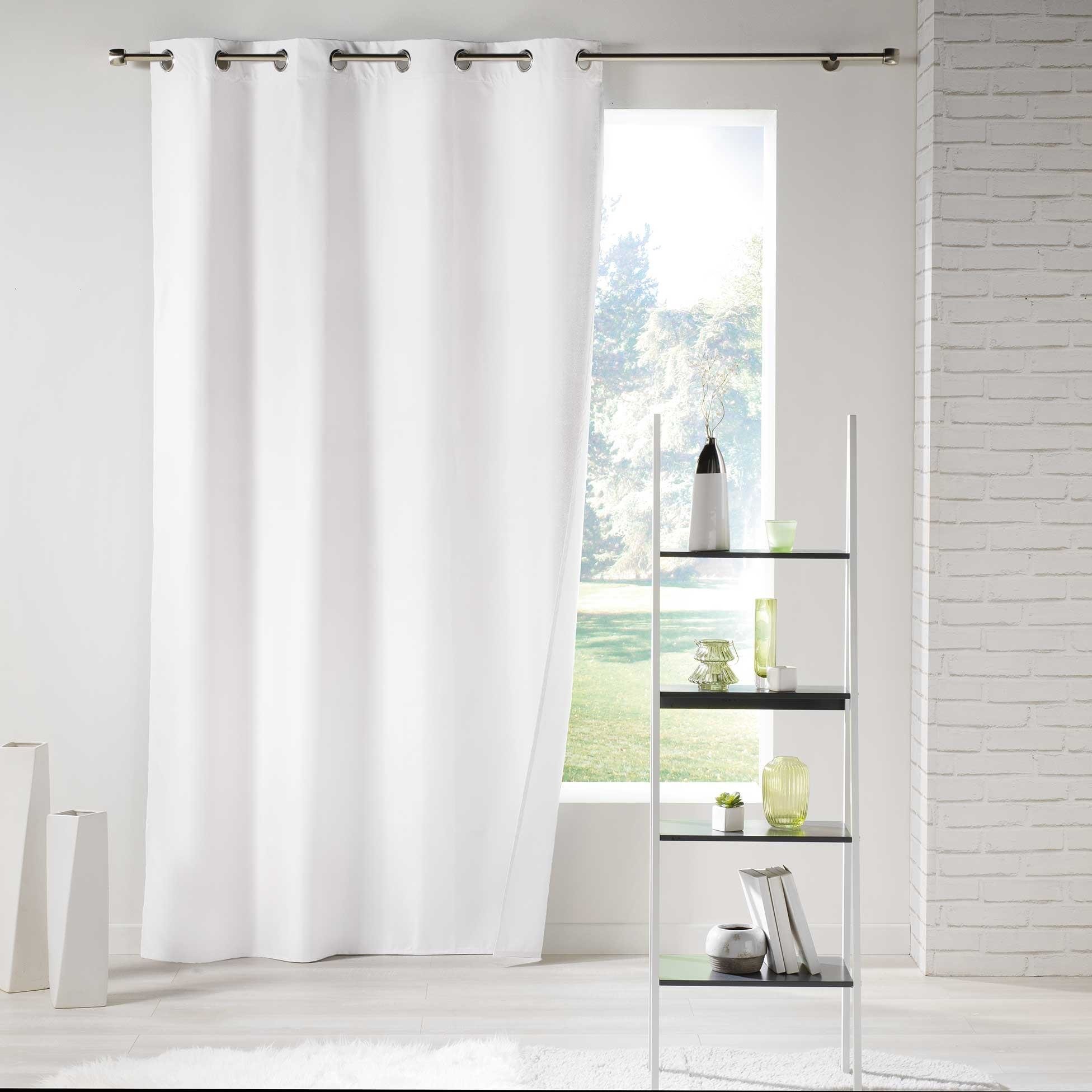 Douceur d'intérieur Tepelná clona ICEMOUNT 140 x 260 cm, bílá bílá