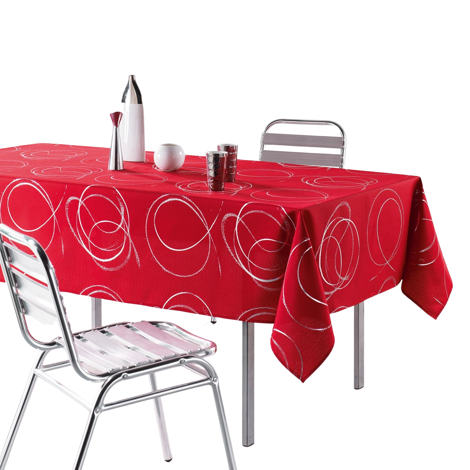 Douceur d'intérieur Ubrus červený, 150 x 240 cm BULLY červená