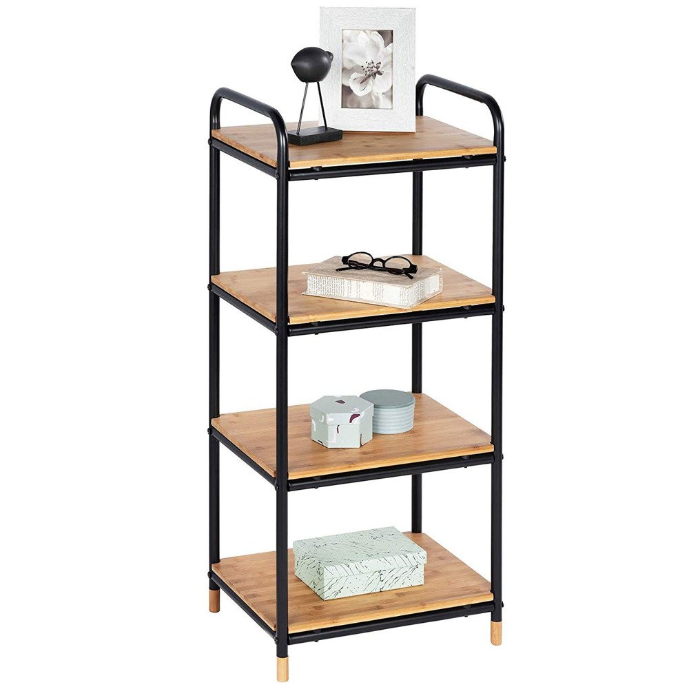 Wenko Loft regál 42x94.5 cm Jiný 50703100 černá