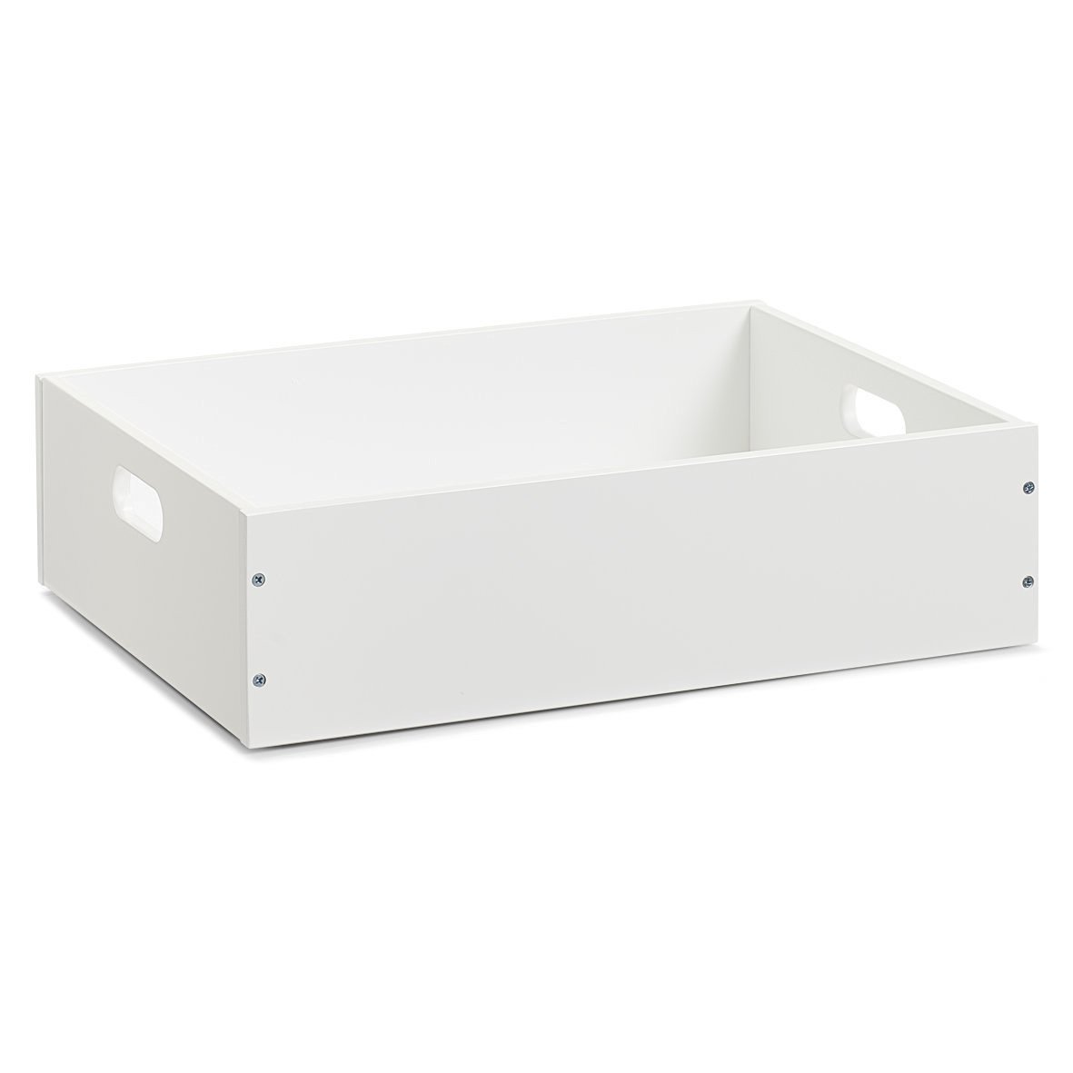 Zeller Úložný box v bílé barvě, 40 x 30 x 11 cm, MDF deska 13351 bílá