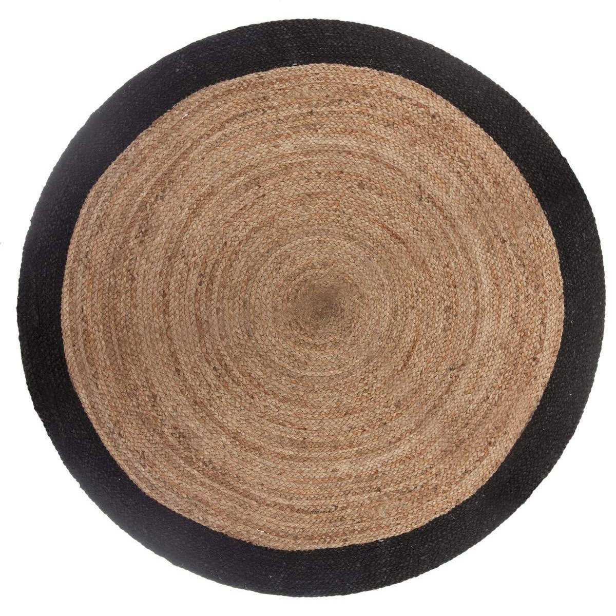 Atmosphera Koberec juta, kulatý, O 120 cm hnědý