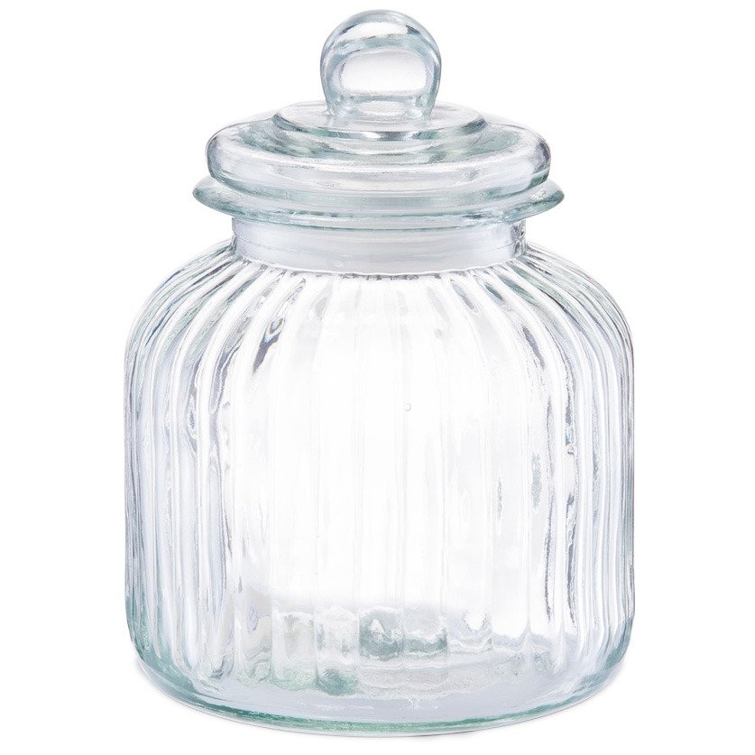 Skleněná nádoba NOSTALGIE na potraviny, 2800 ml, ZELLER 19935 transparentní