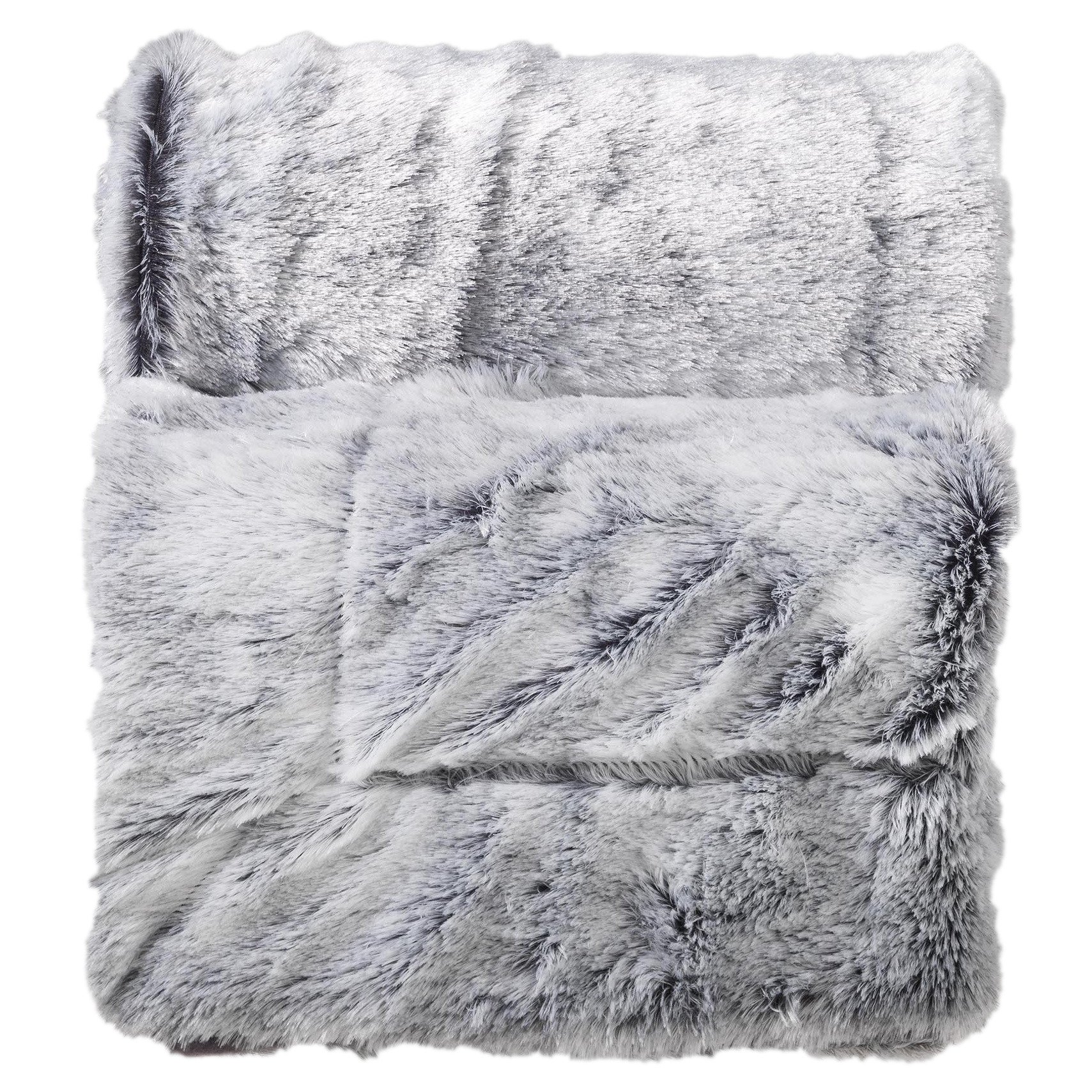 Douceur d'intérieur Šedý přehoz na postel ANTARTIC, 125x150 cm šedá