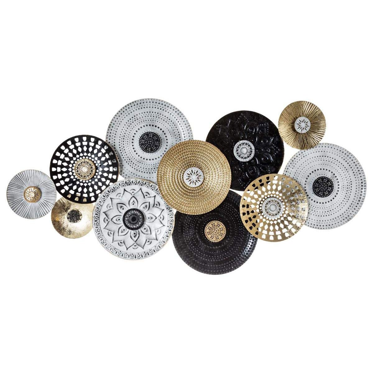 Atmosphera Nástěnná dekorace DECO WALL, moderní design, 134 x 68 cm vícebarevná