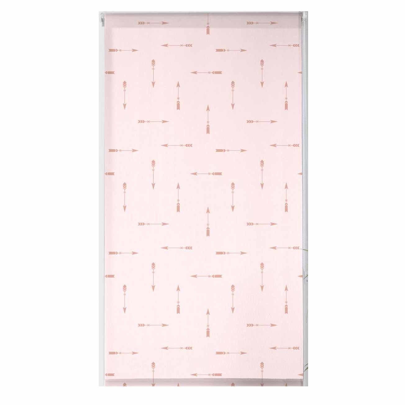 Douceur d'intérieur Indická okenní rolety, 60 x 180 cm, růžová růžová