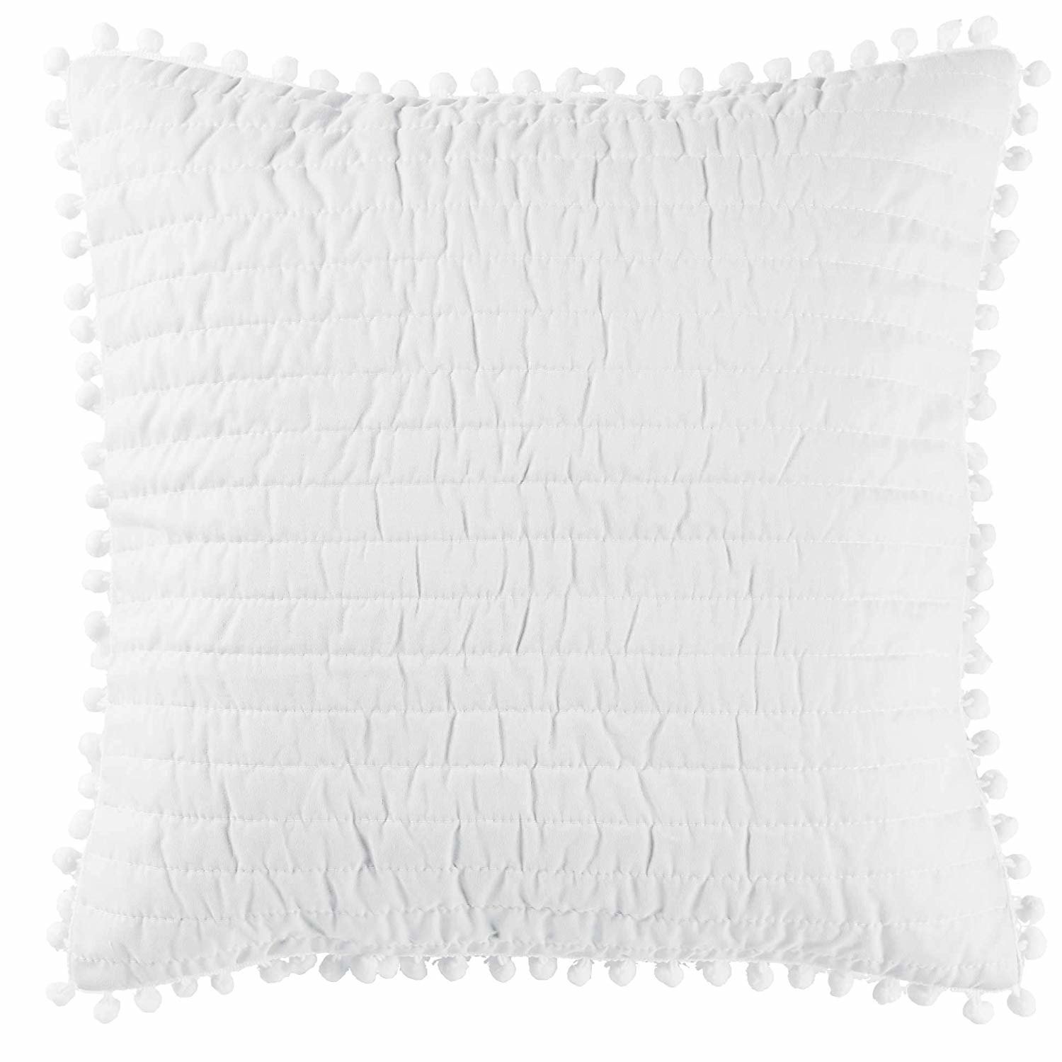 Douceur d'intérieur Povlak na polštář DORINETTE, 45 x 45 cm, bílá bílá