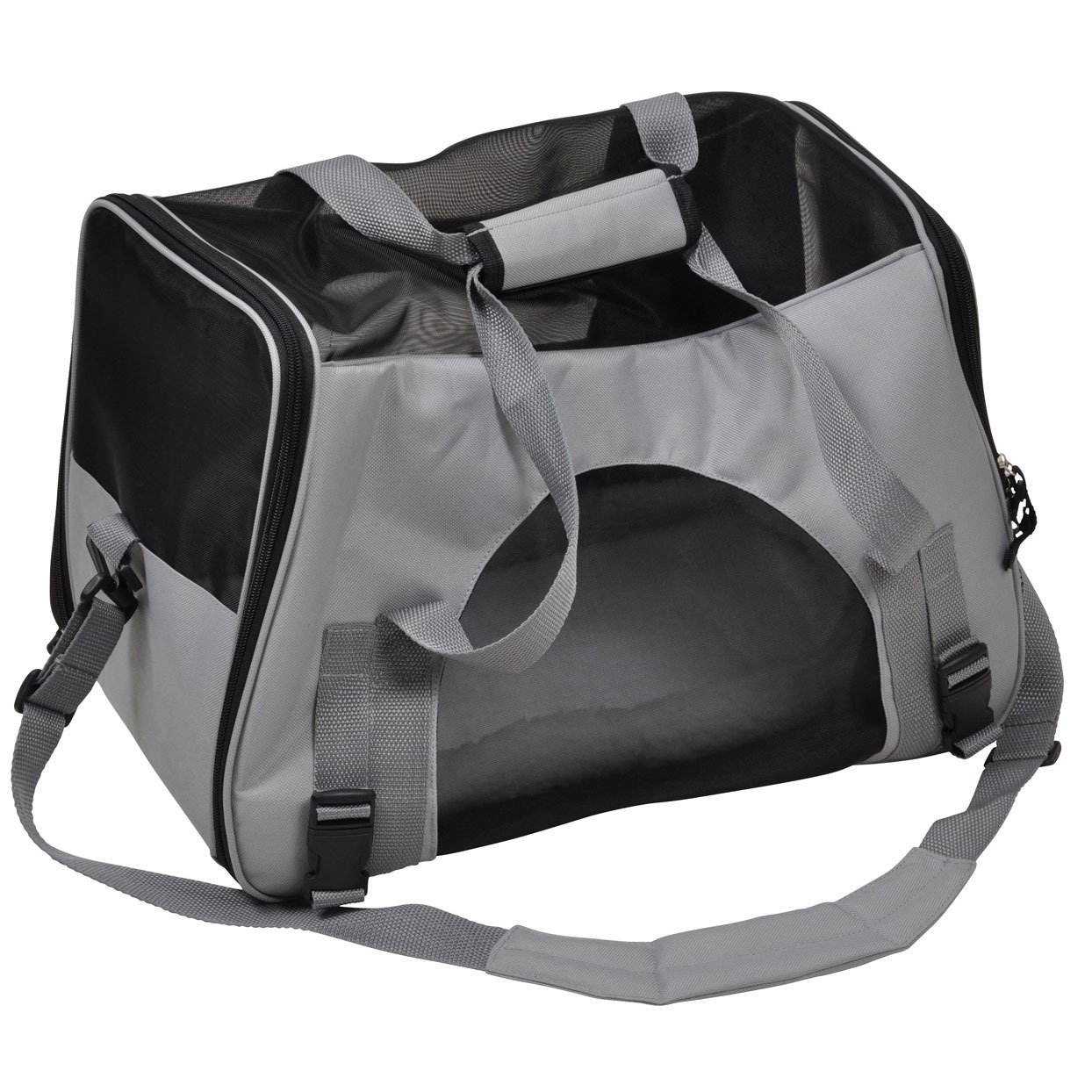 Love Story Přepravní taška pro psy a kočky 48 cm, šedá šedá