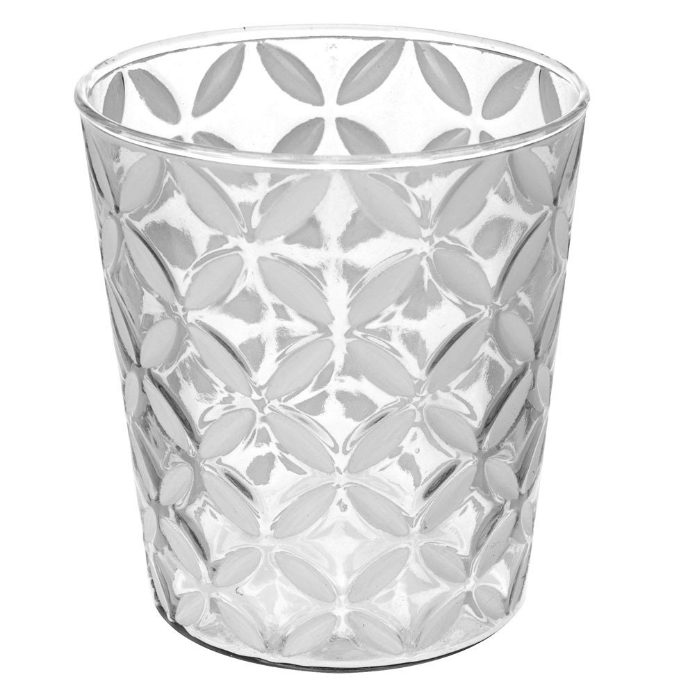 Home Styling Collection Skleněná dekorační lucerna, průměr 9,5 cm C13102250 bílý