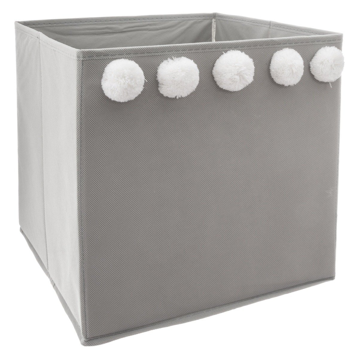 Atmosphera for kids Dětský úložný box, 29 x 29 x 29 cm, šedý šedá