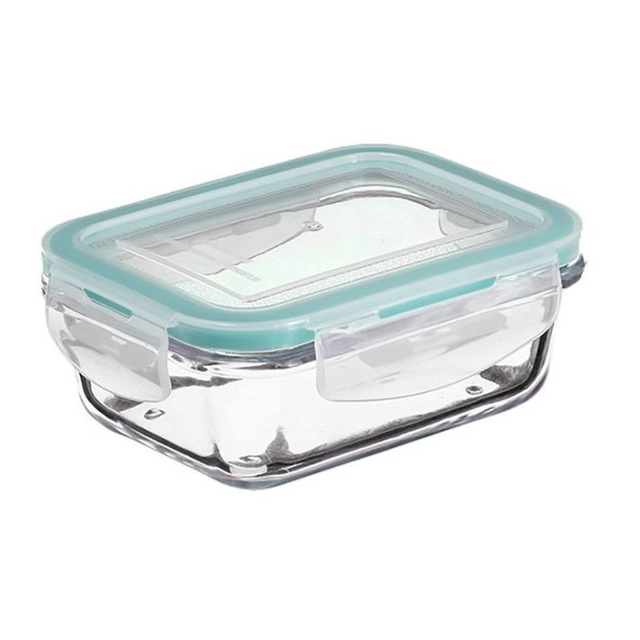 5five Simply Smart Skleněná nádoba na potraviny s víkem, 330 ml transparentní