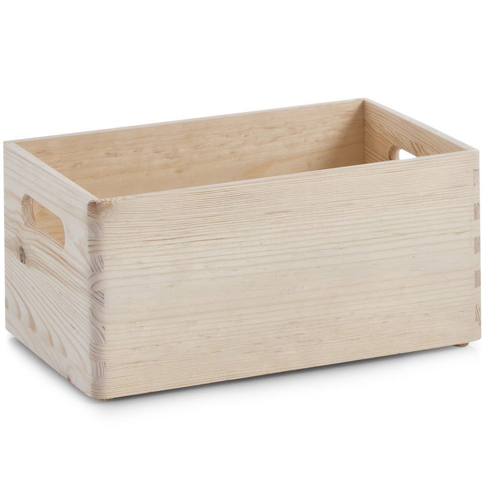 Multifunkční kontejner, dřevěný organizátor, ZELLER 13140 béžová