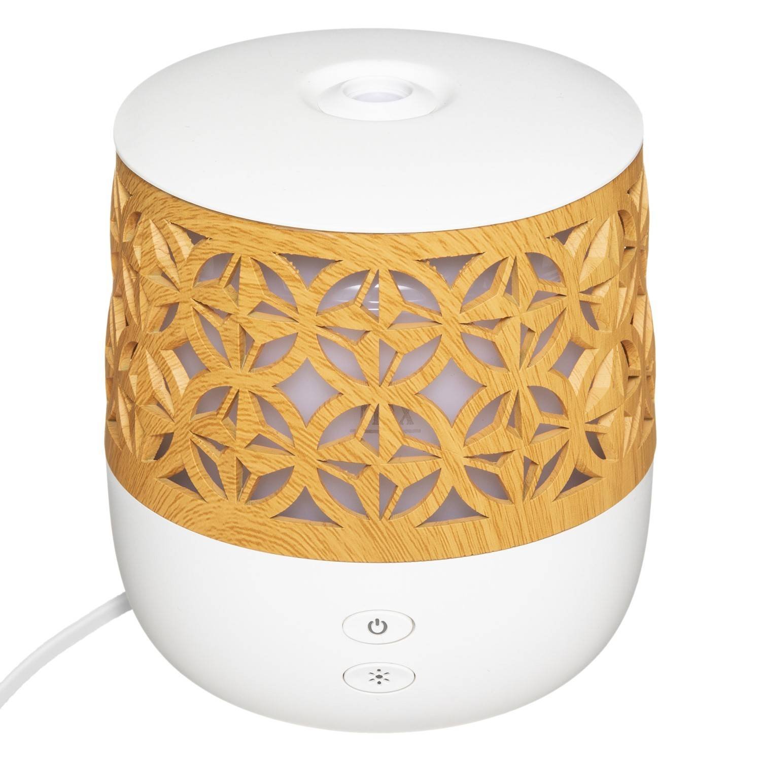 Atmosphera Aroma difuzér s USB a barevným podsvícením bílá