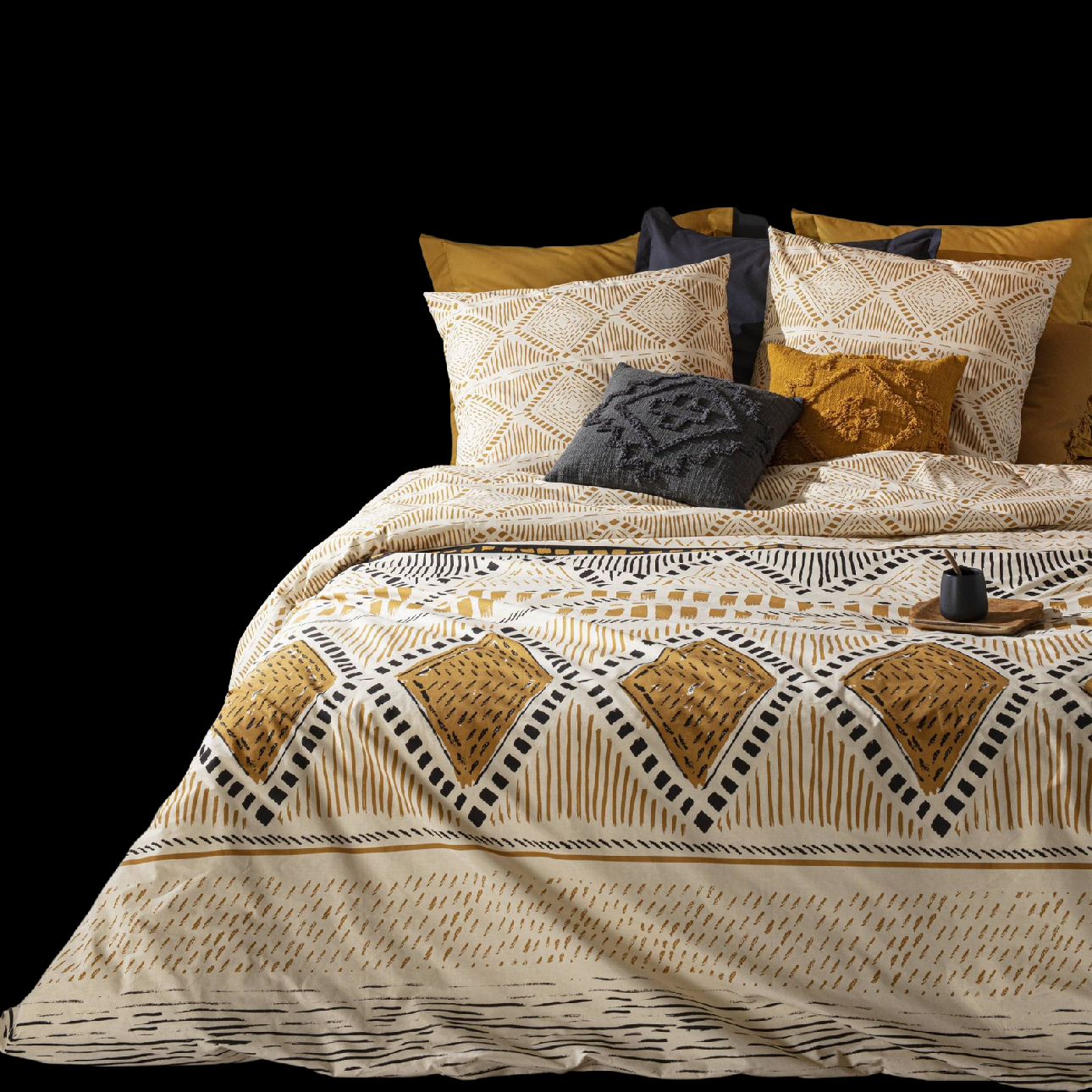 Atmosphera Povlečení 220 x 240 cm KILIM, 2 povlečení na polštáře 65 x 65 cm vícebarevná