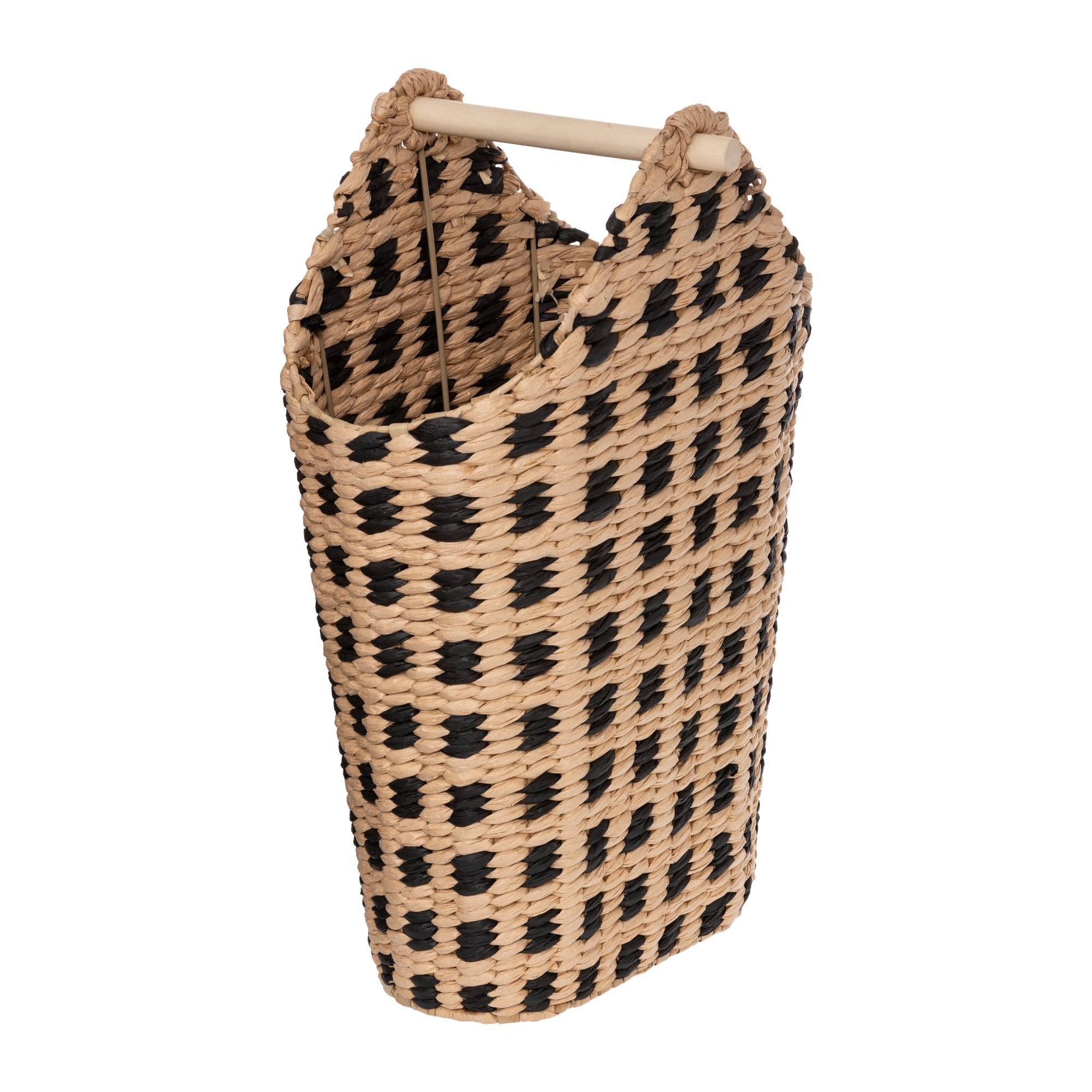 5five Simply Smart Držák na toaletní papír s úložnou nádobou 2 v 1, bambus béžová