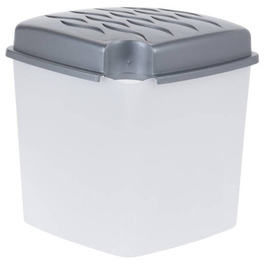 EH Excellent Houseware Pohlcovač vlhkosti + vložka 350 g, bílý s šedým víkem bílý