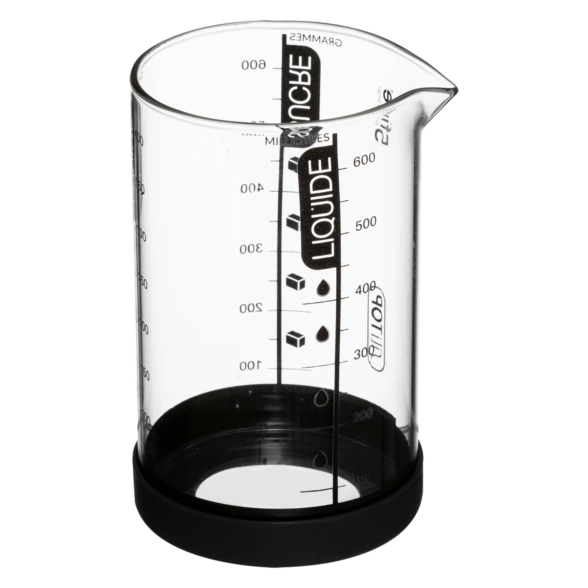 5five Simply Smart Odměrka SILITOP, 600 ml, sklenice transparentní