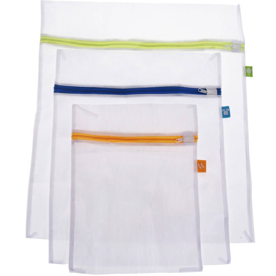 Bathroom Solutions Pytlíky na praní, 3 kusy bílá