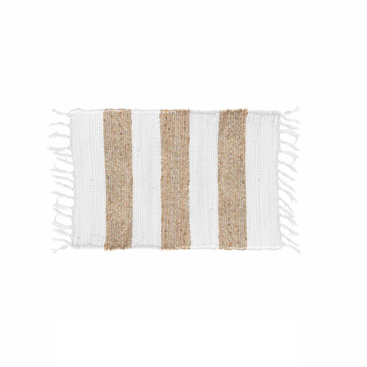 Douceur d'intérieur Koupelnová předložka SAGNE, jutový/polyester, 50 x 80 cm béžová
