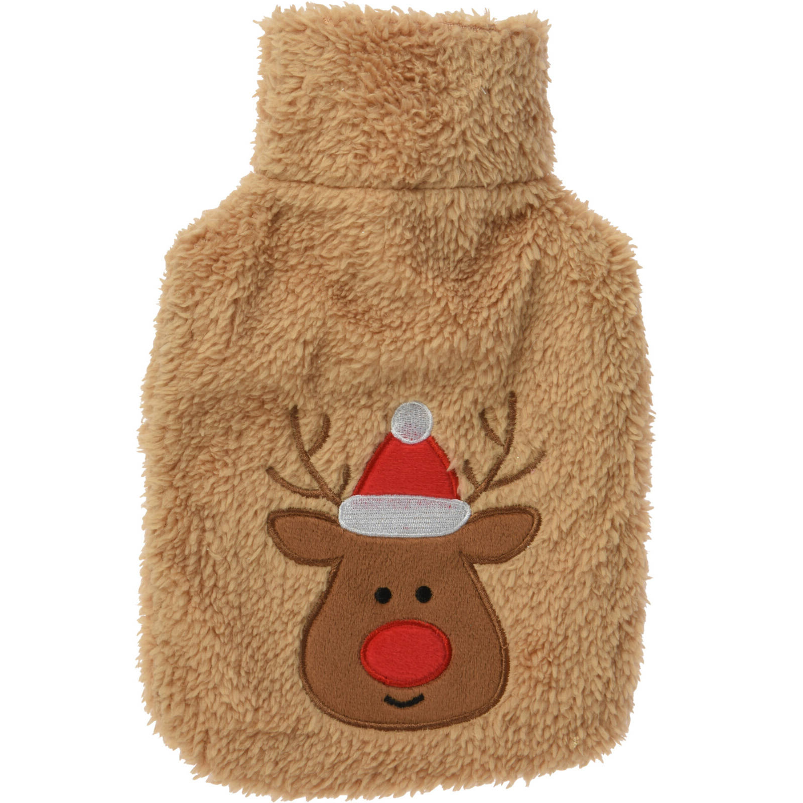 Levně Home Styling Collection Termofor se sobem, 85 ml, 25 x 18 cm hnědá