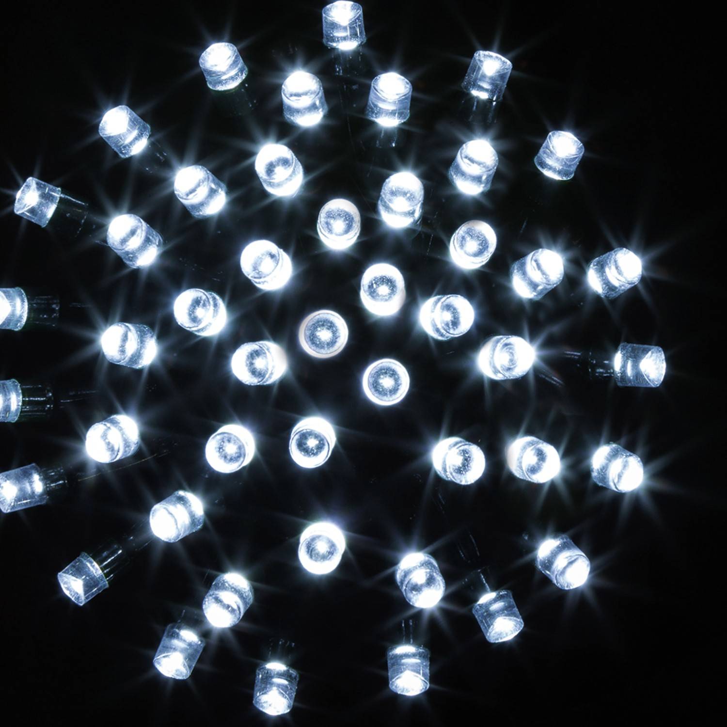 Fééric Lights and Christmas Vánoční venkovní řetěz, studené bílé světlo, 180 LED bílá