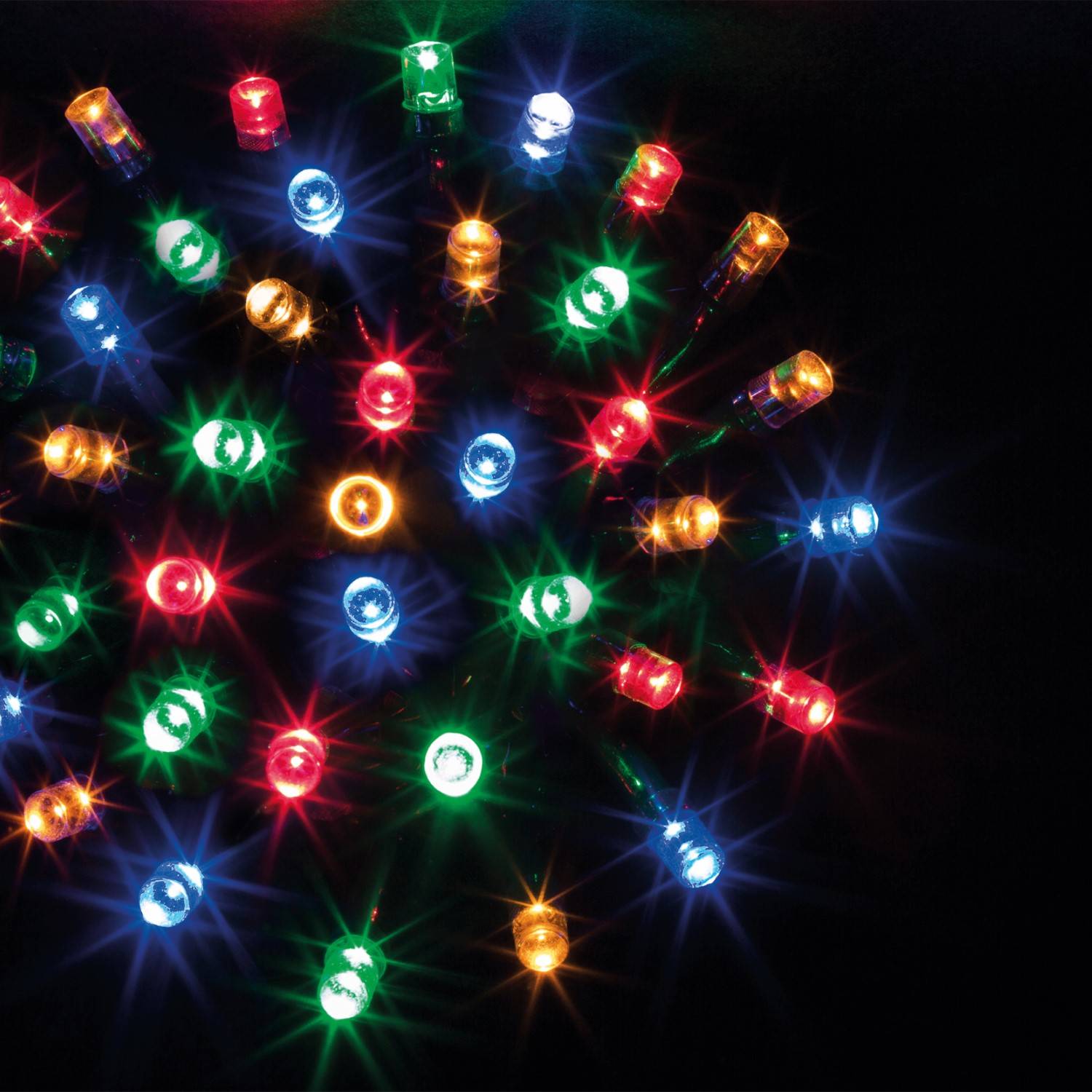 Fééric Lights and Christmas Vánoční venkovní řetěz, barvené světlo, 240 LED vícebarevná
