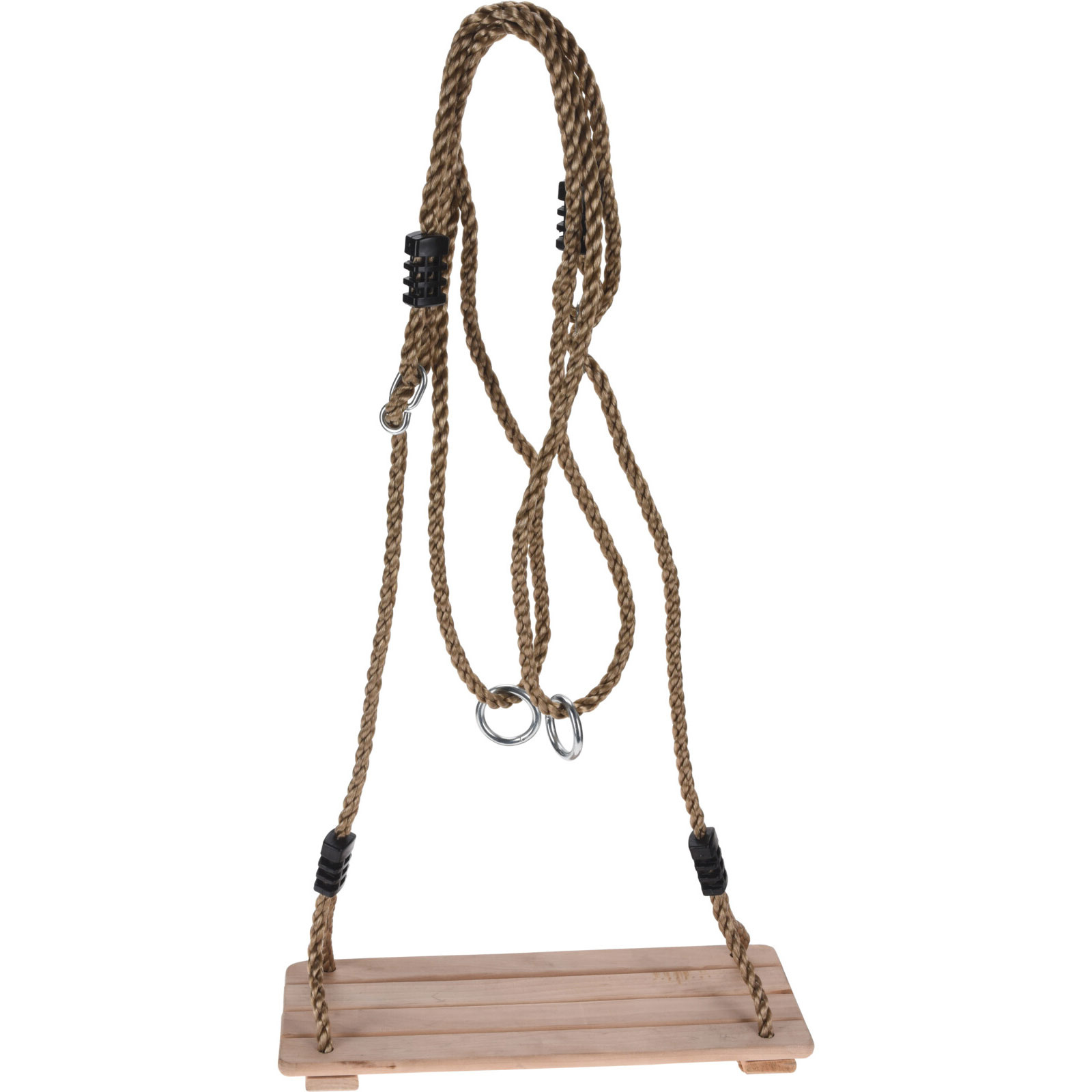Home Styling Collection Dětská houpačka WOOD, 40 x 16 cm hnědý