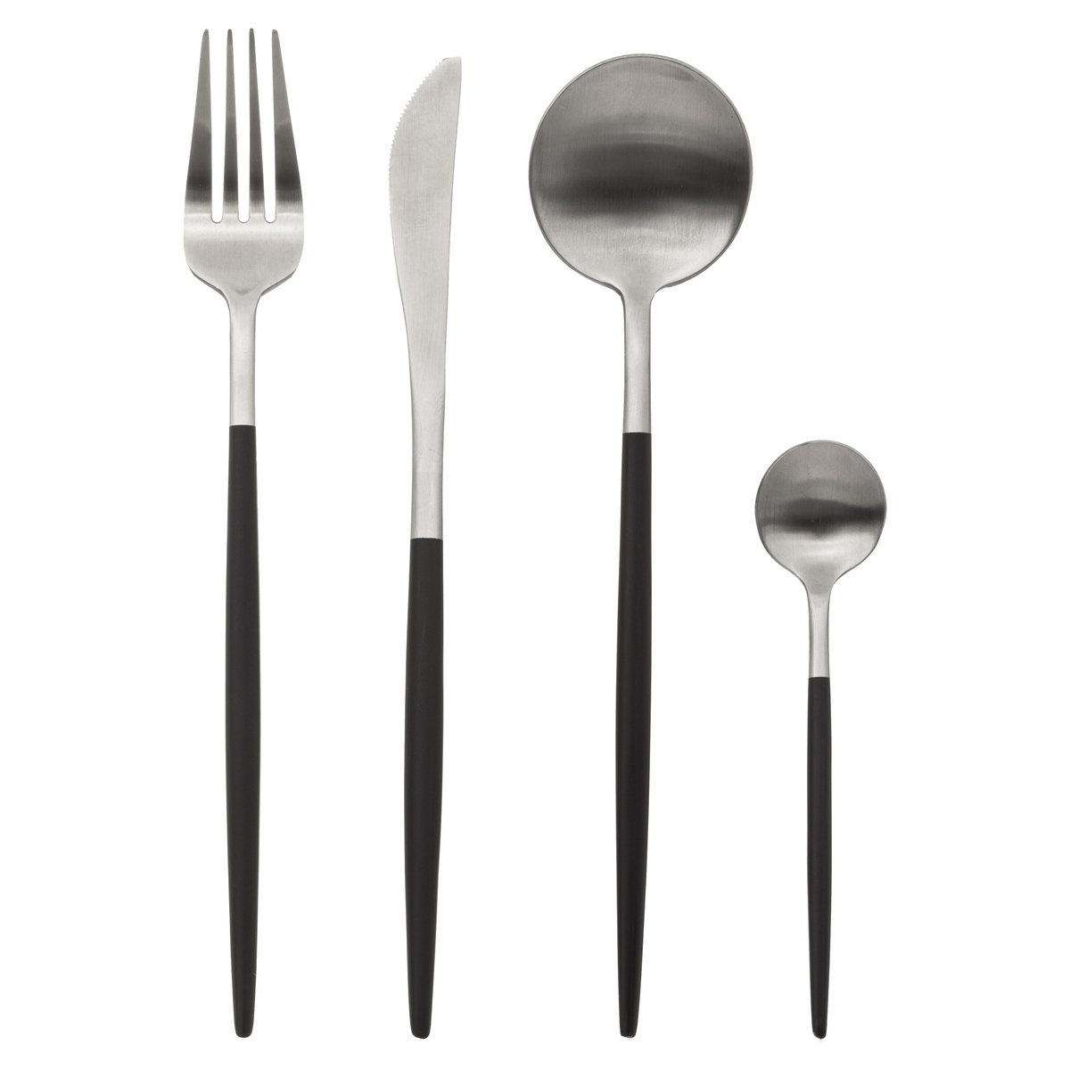 Secret de Gourmet Příbory IDA, nerezová ocel černá